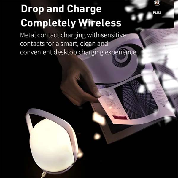 Baseus Portable Night lights 3000-5000K Stepless Dimming Table Lamp Bedside Lamp 5