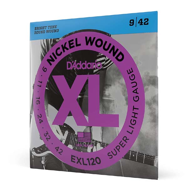 Daddario EXL 120 10 Set Combo Electric Strings 2