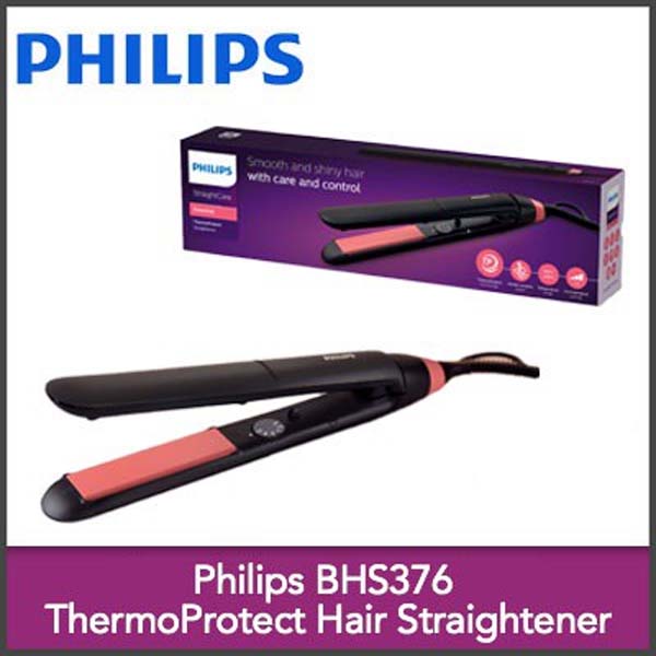 Philips BHS376/00 StraightCare Essential Thermo Protect Hair Straightener