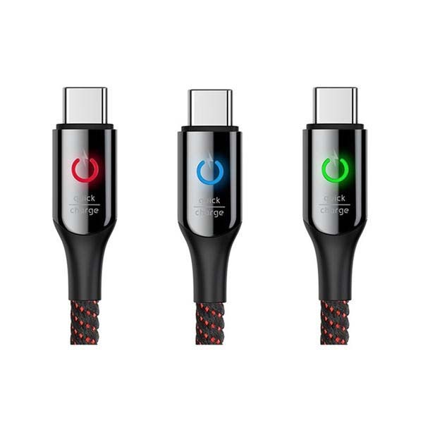 Baseus Type C Intelligent Power Off Charging Cable 1M