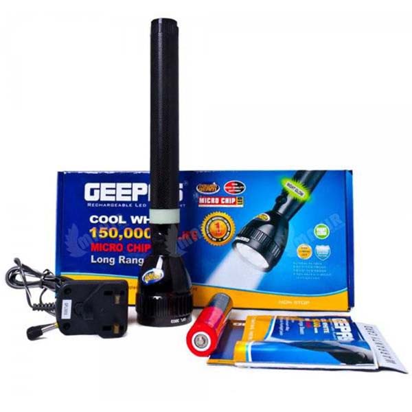 Geepas GFL3869 Rechargeable LED Flashlight 3