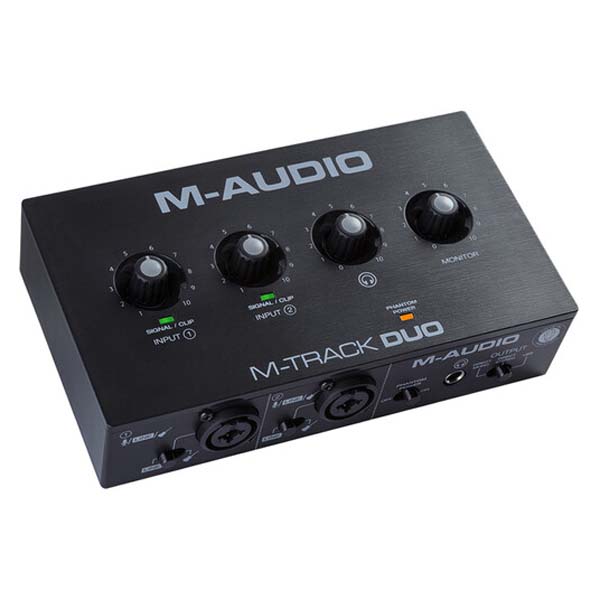 M-Audio M-Track Duo USB Audio Interface 1