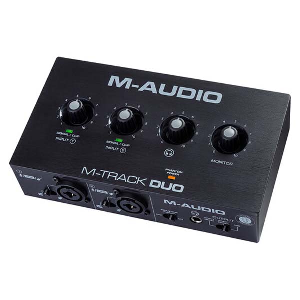 M-Audio M-Track Duo USB Audio Interface 3