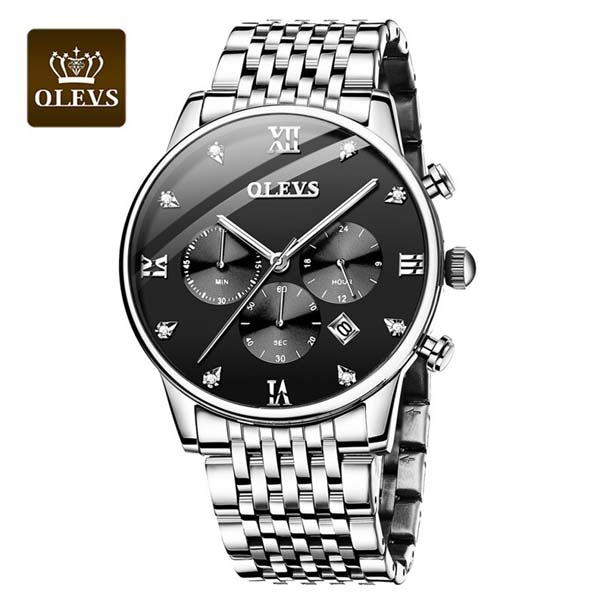 OLEVS 2868 Silver Black