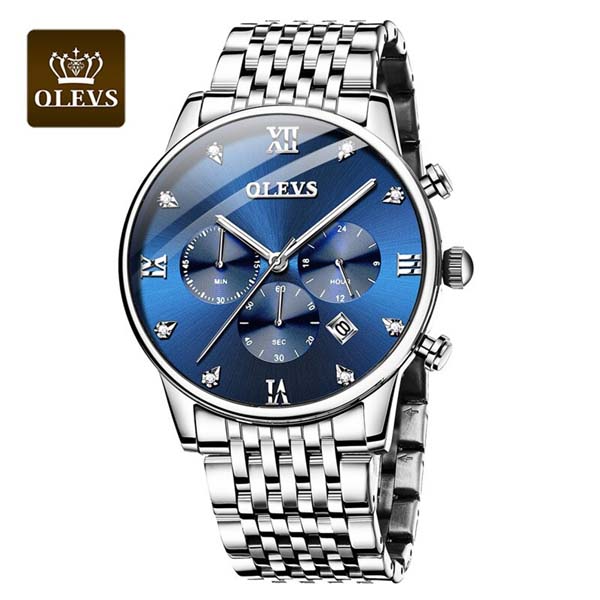 OLEVS 2868 Silver Blue