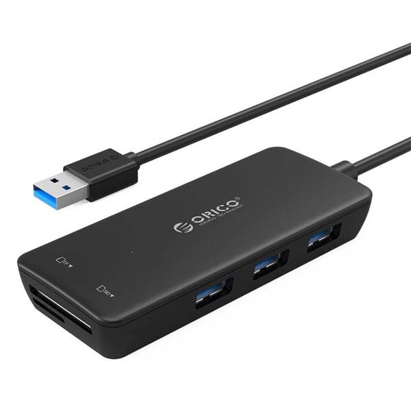 ORICO USB2.0 HUB with Card Reader (H3TS-U2-V1) 1