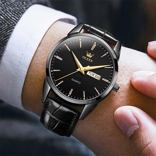 Olevs 6898 black 5