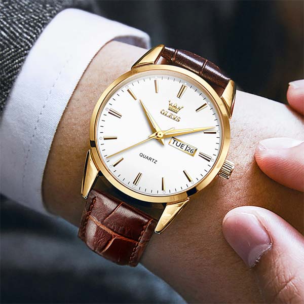 Olevs 6898 brown white