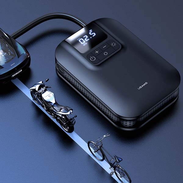 USAMS US-ZB215 Mini Car Air Pump 5000mAh 2