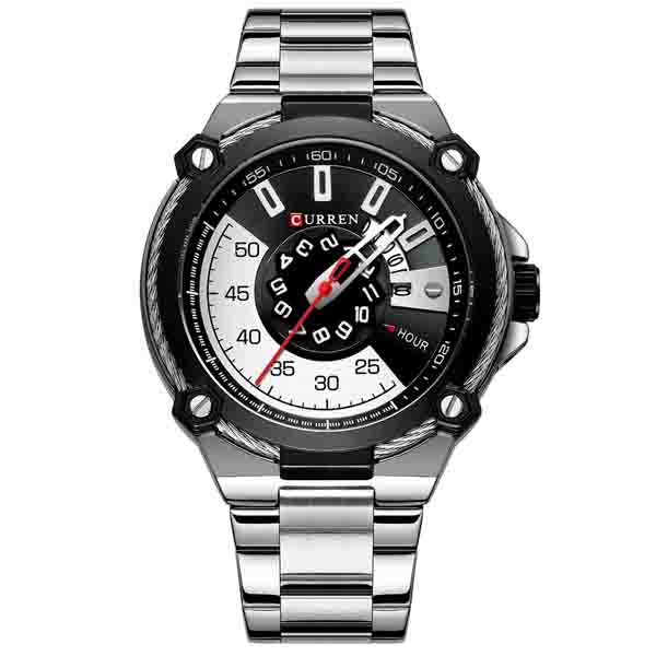 cuuren 8345 Men watch - Silver