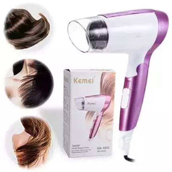 Kemei KM-6833 Foldable Hair Dryer 2