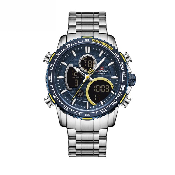 NAVIFORCE NF 9182 Chromium Men Steel Watch