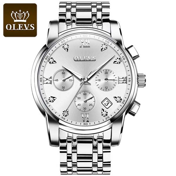 OLEVS 2858 Silver white