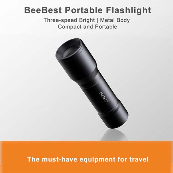 Xiaomi BEEBEST Portable Flashlight LED Tactical Mini Pocket Flashlights 2