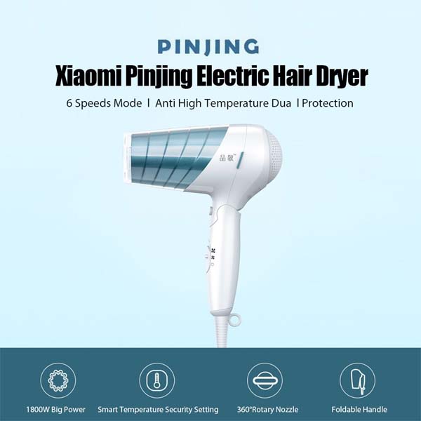 Xiaomi Soocas Pinjing Electric Hair Dryer 1800W 4