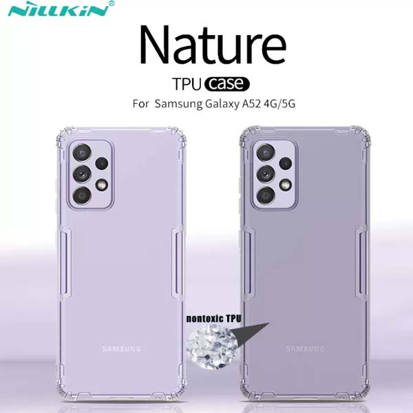 Nillkin Samsung Galaxy A52 4G 5G Soft Case Nature TPU Cases Ultra Thin 0.6mm Silicone Back Cover 1