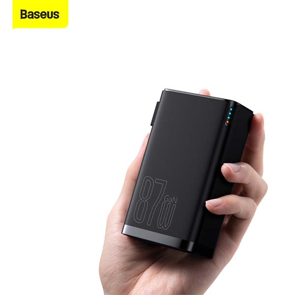 Baseus 10000mAh 87W CN Power Station 4 Hybrid GaN Power Bank Adaptor (PPHD010001) 1