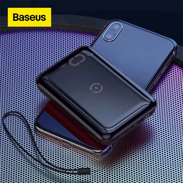 Baseus 10W 10000mah Quick Charge 3.0+PD3.0 Wireless Power Bank 1