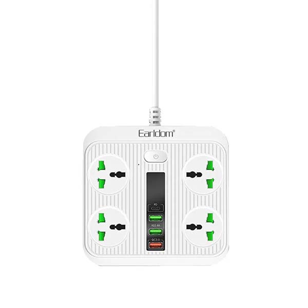 Earldom ES-SC05 Multi-Port Socket and Multi Plug 3000W 1