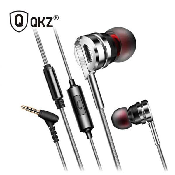 QKZ DM9 Zinc Alloy HiFi Metal Earphones 2