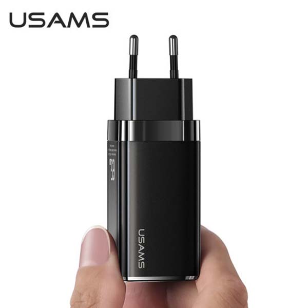 USAMS 65W GaN Charger Super Fast Charge Travel Charger 1