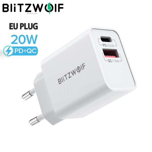BlitzWolf BW-S20 20W USB Quick Charger