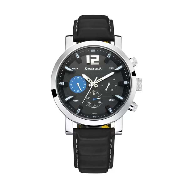 Fastrack 3227SL01 Fast Fit Black Dial Multifunction Men’s Watch