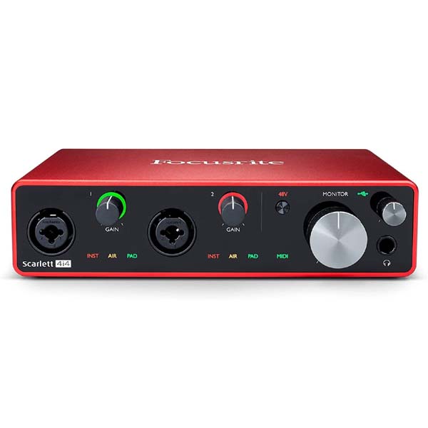 Focusrite 4i4 Scralett Soundcard 2