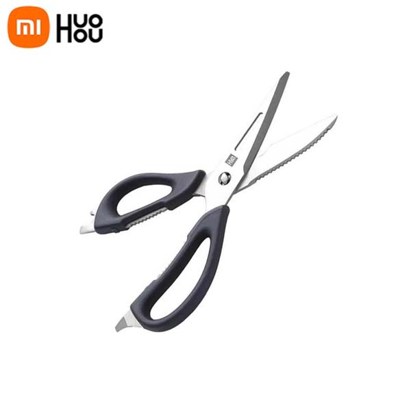 Xiaomi HUOHOU Stainless Steel Kitchen Scissors Non-slip Tool Kit 2