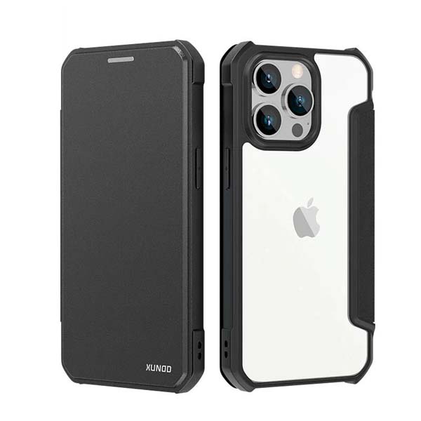 Xundd Beatle Dream Magnetic Leather Flip Case For iPhone 13 pro max 1