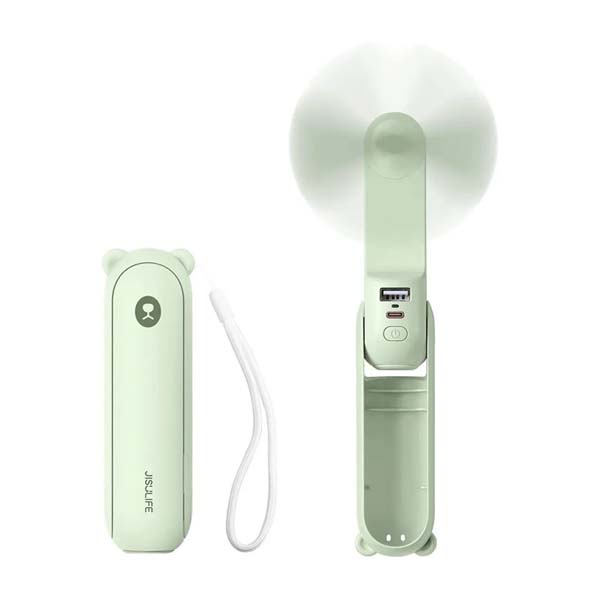 JISULIFE F8X Mini Fan Portable Fan (New Upgrade Version)