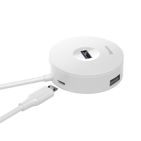 Baseus (CAHUB-G02) Round Box 4 in 1 USB Type C HUB Adapter 2