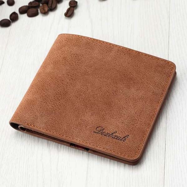 Dexbxuli PU Leather Slim Mens Wallet 2
