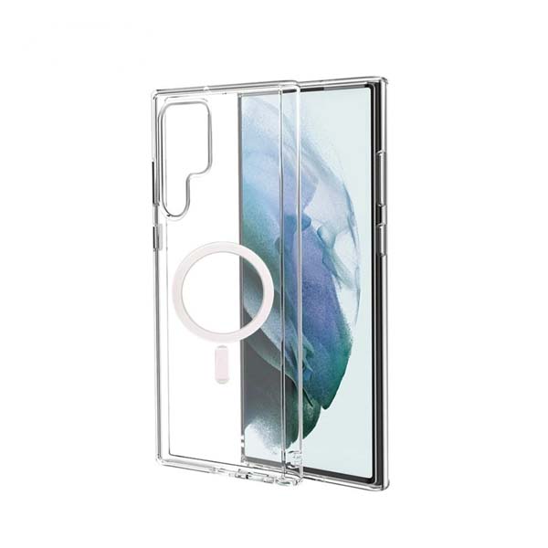 RAIGOR Inverse MagSafe Clear Case for Galaxy S22 Ultra 1