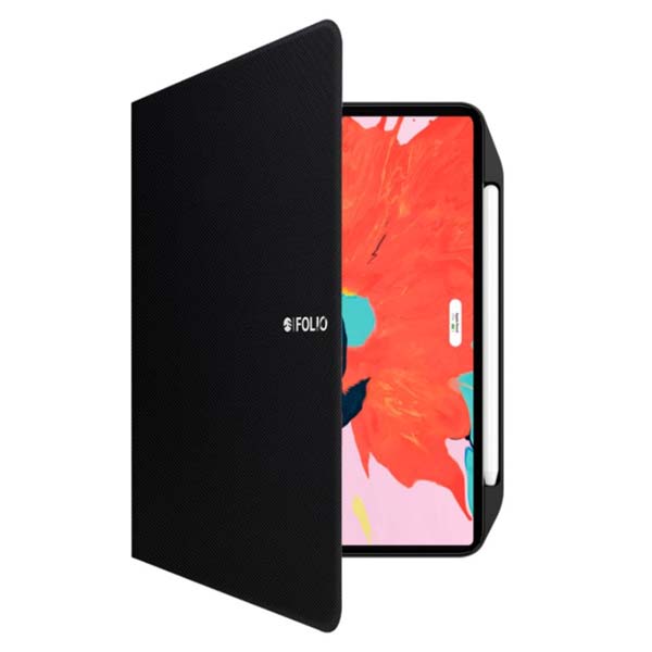 SwitchEasy CoverBuddy Folio Lite leather case for iPad Pro 11 (2020) – Black 1