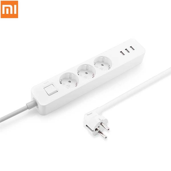 Xiaomi Mi Power Strip 3 USB EU Plug Sockets 1