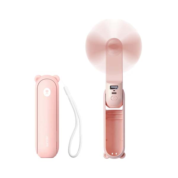 JISULIFE F8X Mini Fan Portable Fan (New Upgrade Version)