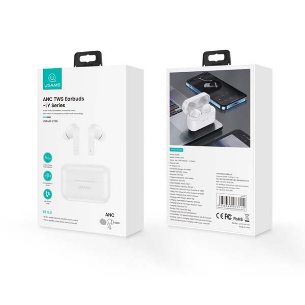 USAMS-LY06 ANC Noise Canceling TWS Earbuds 2