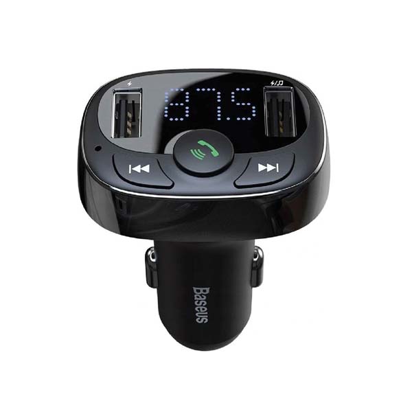 BASEUS S-09A T Typed USB Bluetooth MP3 Car Charger 1