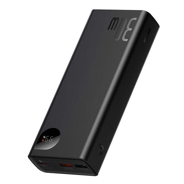 Baseus Power Bank Adaman 30W 20000Mah With 60W Type-C to Type-C 50CM Cable 1