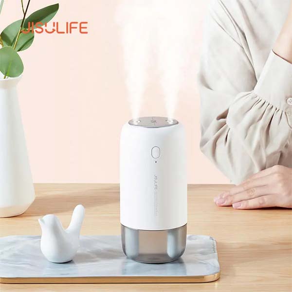 JISULIFE JB08 Dual Nozzle Dual Spray USB Humidifier Portable 500ml 1