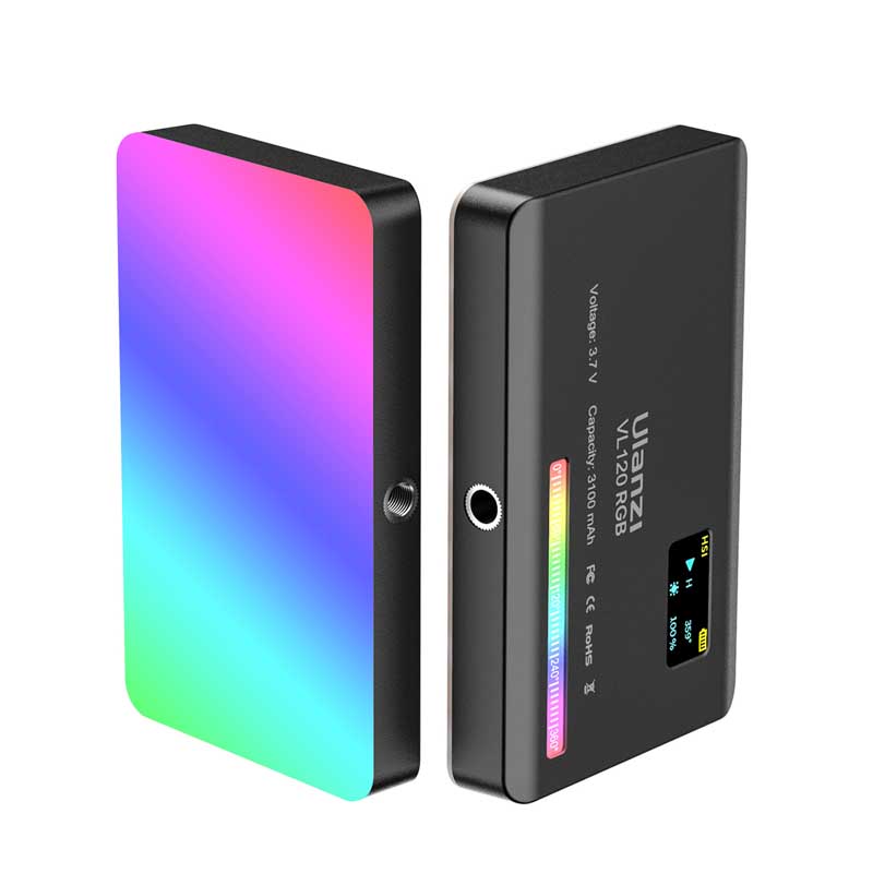 Ulanzi VL120 RGB Mini LED Video Light 2500K