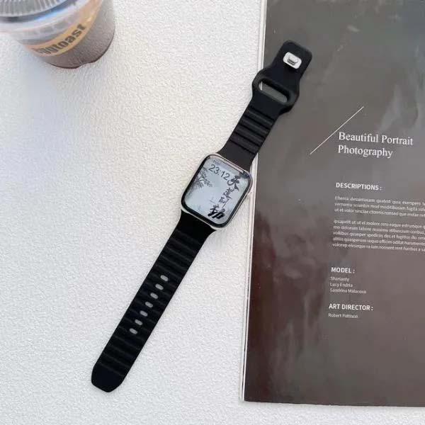 Soft Silicone Sport Band for iWatch 44 / 45mm