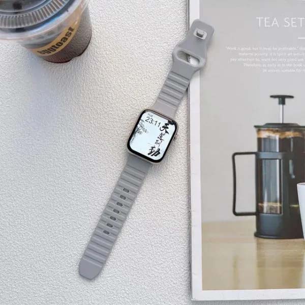 Soft Silicone Sport Band for iWatch 44 / 45mm