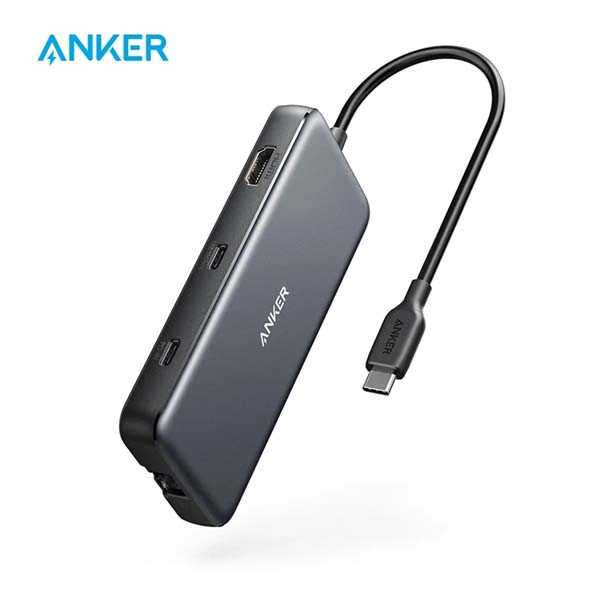 Anker HubPowerExpand 8-in-1 USB C Adapter with 100W Power Delivery A8383