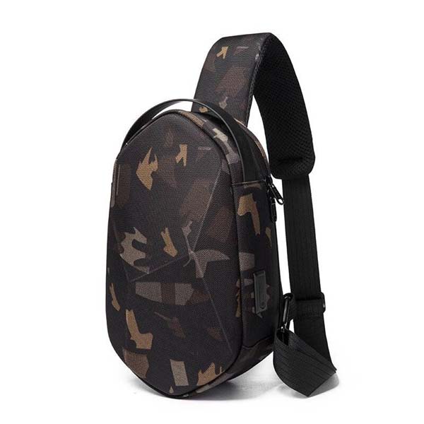 Bange 7213 anti theft sling bag - Camo