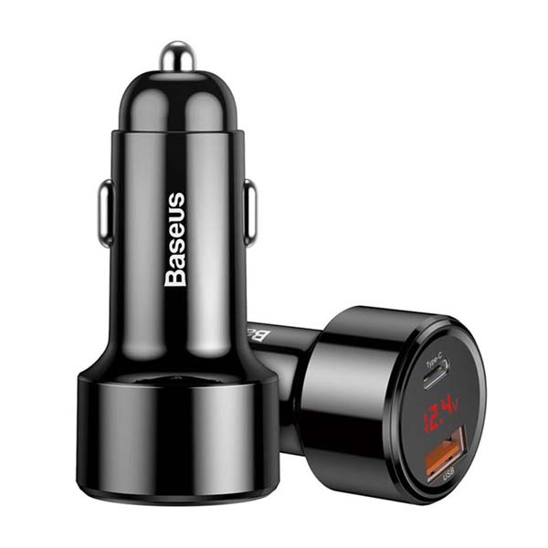 Baseus 45W Magic USB And USB-C QC&amp;PD Car Charger