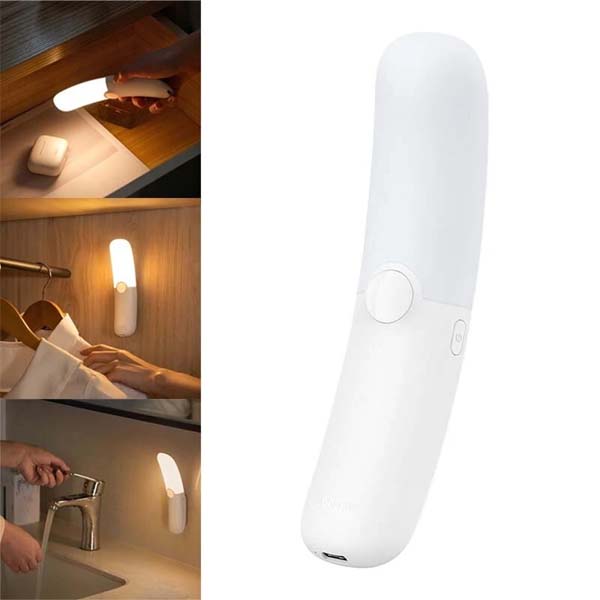 Baseus Sunshine Series Crescent PIR Motion Sensor Night Light (Natural Light)