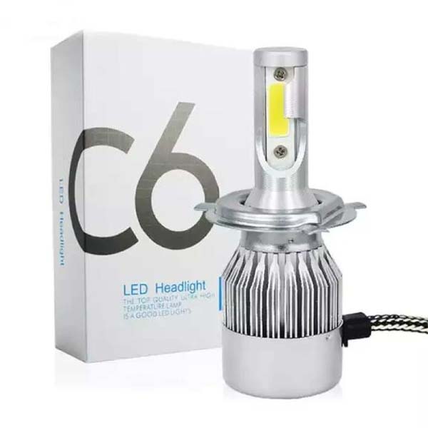 C6 LED Headlight Interior Lamb H4 for bike - 1pic