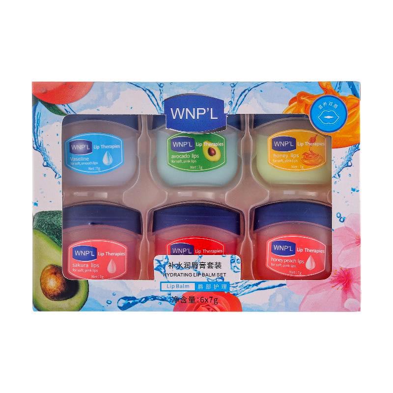 WNP’L Moisturizing Petroleum Jelly Lip Balm (6 Pcs)